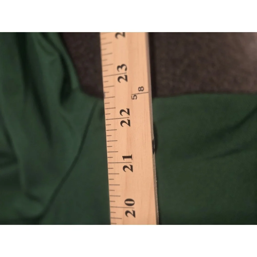 RLX Ralph Lauren Men's Long Sleeve Performance Polo Shirt Green Pocket Logo Size